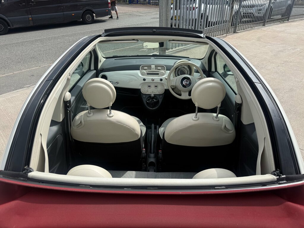 Fiat 500C Convertible 1.2 Pop Dualogic Euro 6 Ss 201 Green #13