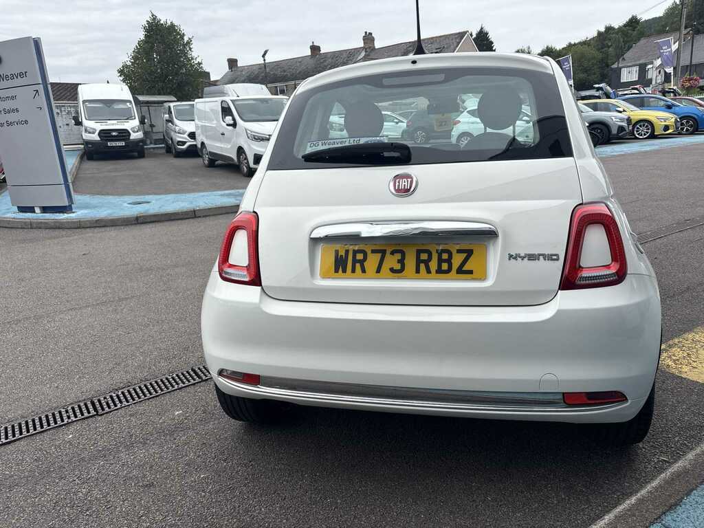 Fiat 500 1.0 Mild Hybrid White #5