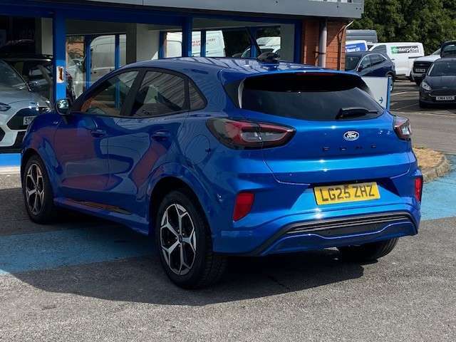 Ford Puma St-line Mhev Blue #5