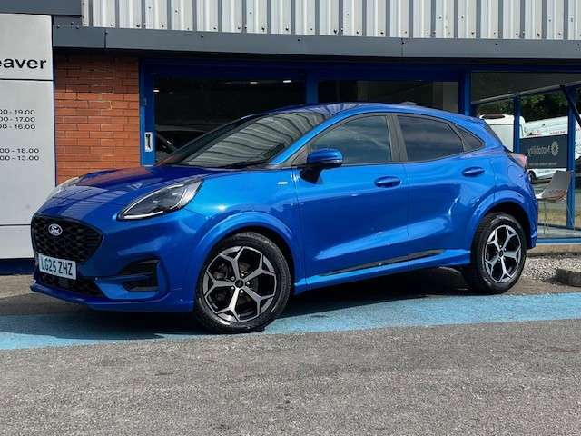 Ford Puma St-line Mhev Blue