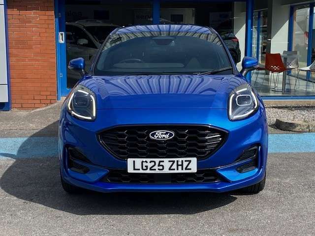 Ford Puma St-line Mhev Blue #2