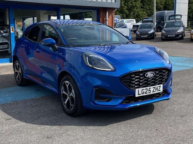 Ford Puma St-line Mhev Blue #3