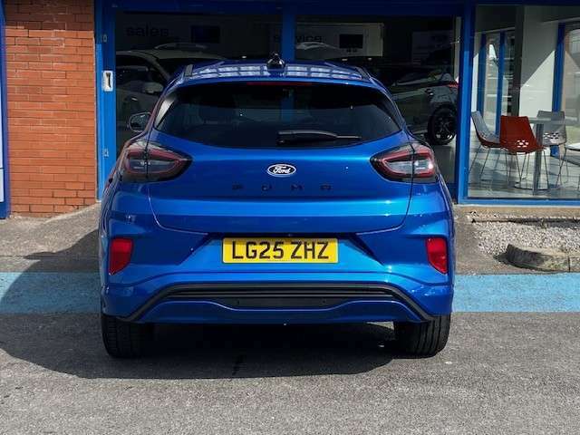 Ford Puma St-line Mhev Blue #4