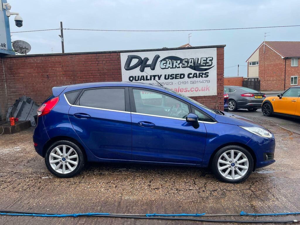 Ford Fiesta 1.0T Ecoboost Titanium Euro 6 S S FH16WGG Blue #2