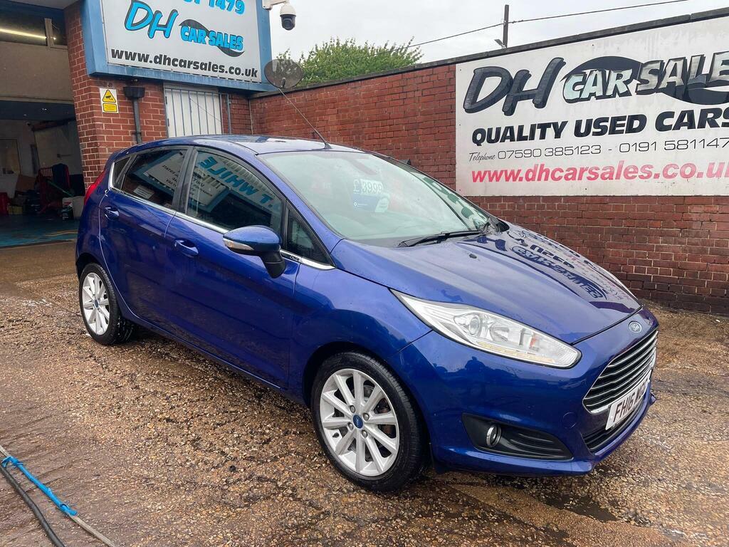 Ford Fiesta 1.0T Ecoboost Titanium Euro 6 S S FH16WGG Blue