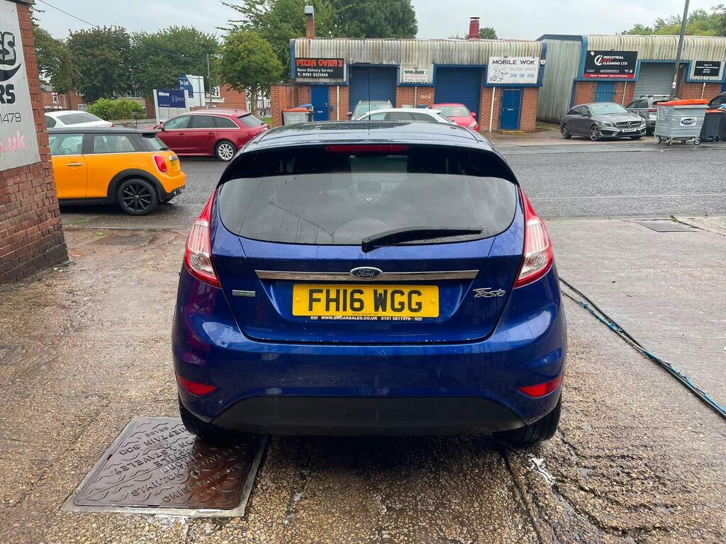Ford Fiesta 1.0T Ecoboost Titanium Euro 6 S S FH16WGG Blue #6