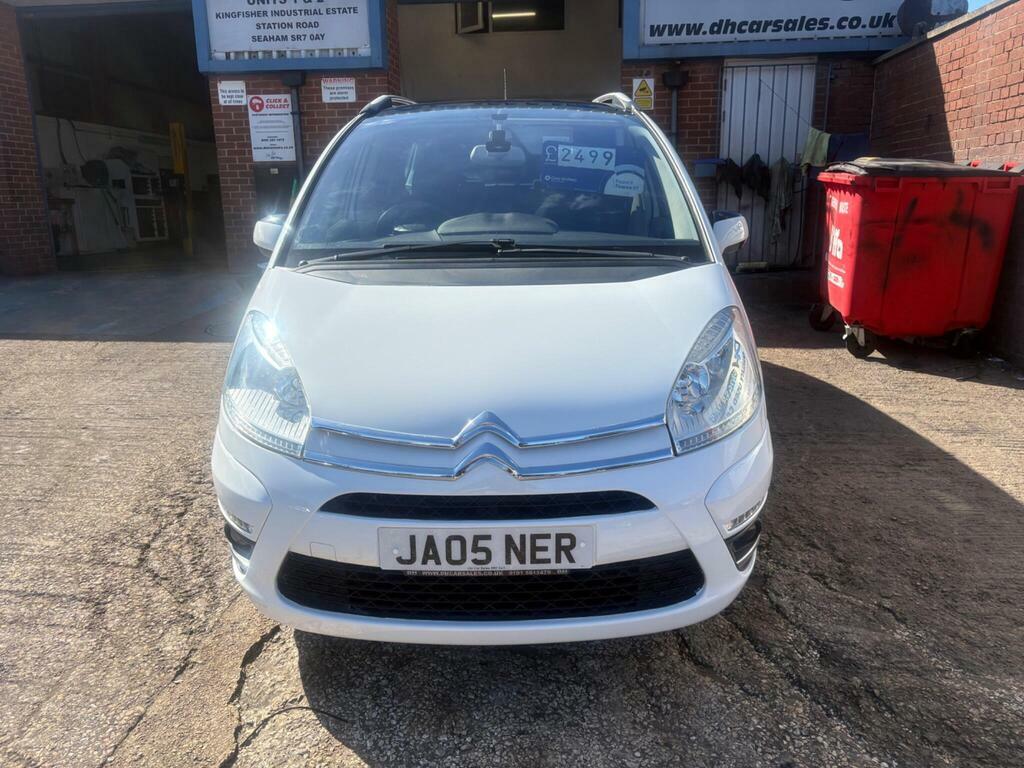 Citroen Grand C4 Picasso 1.6 Hdi Platinum Euro 5 White #2