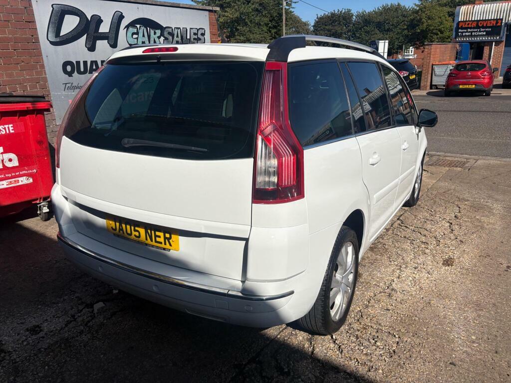 Citroen Grand C4 Picasso 1.6 Hdi Platinum Euro 5 White #6