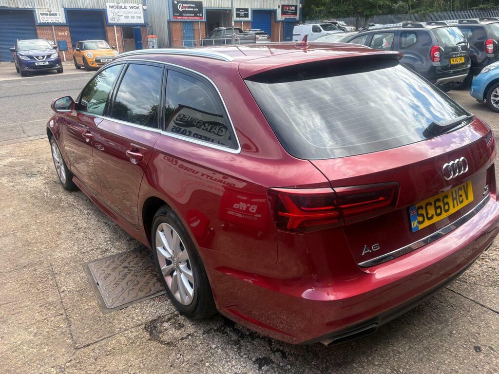 Audi A6 Avant 2.0 Tdi Se Executive S Tronic Quattro Euro 6 S S SC66HCV Red #5