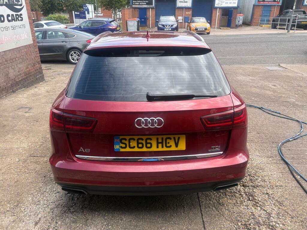 Audi A6 Avant 2.0 Tdi Se Executive S Tronic Quattro Euro 6 S S SC66HCV Red #6