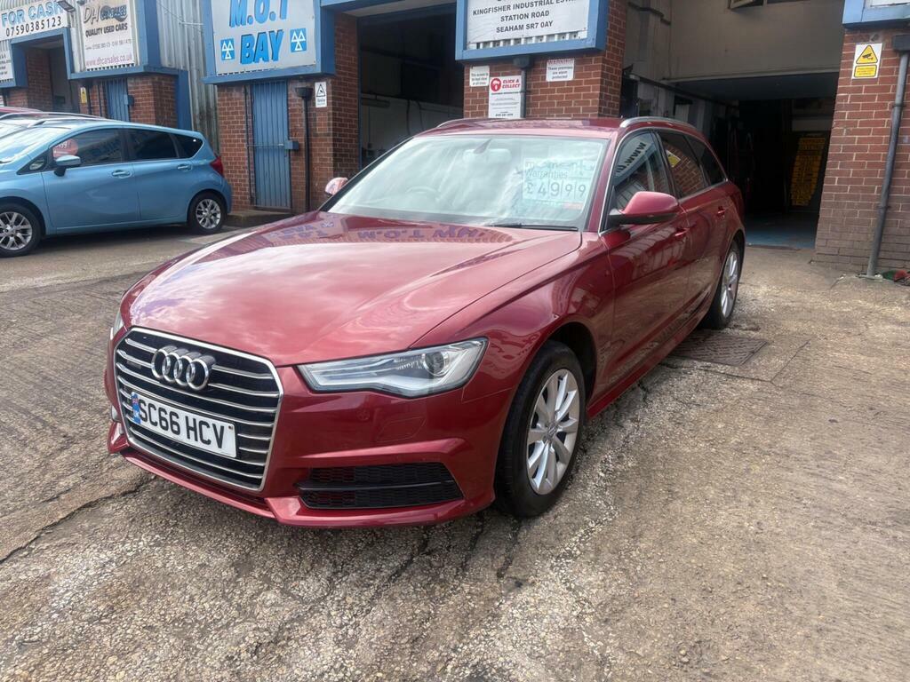 Audi A6 Avant 2.0 Tdi Se Executive S Tronic Quattro Euro 6 S S SC66HCV Red #3