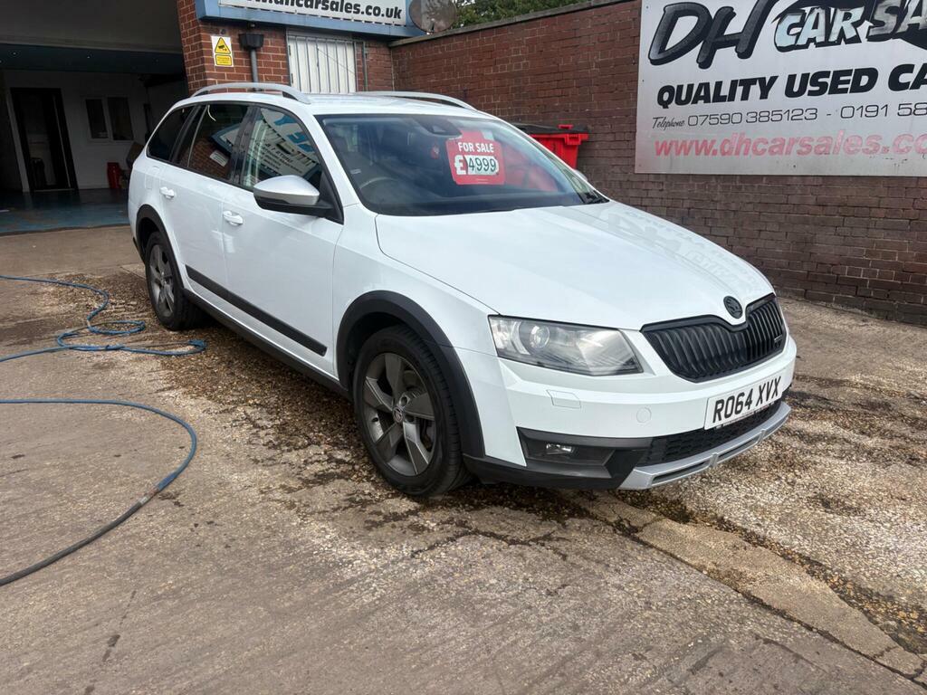 Skoda Octavia 2.0 Tdi Scout Dsg 4Wd Euro 6 S S White