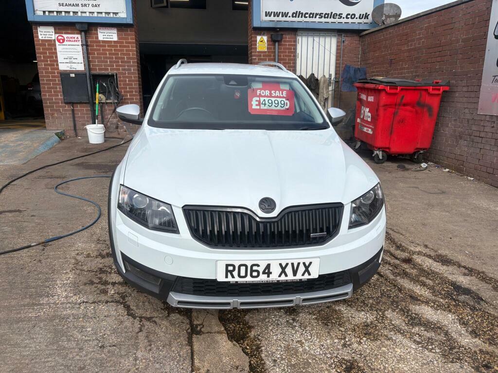 Skoda Octavia 2.0 Tdi Scout Dsg 4Wd Euro 6 S S White #2