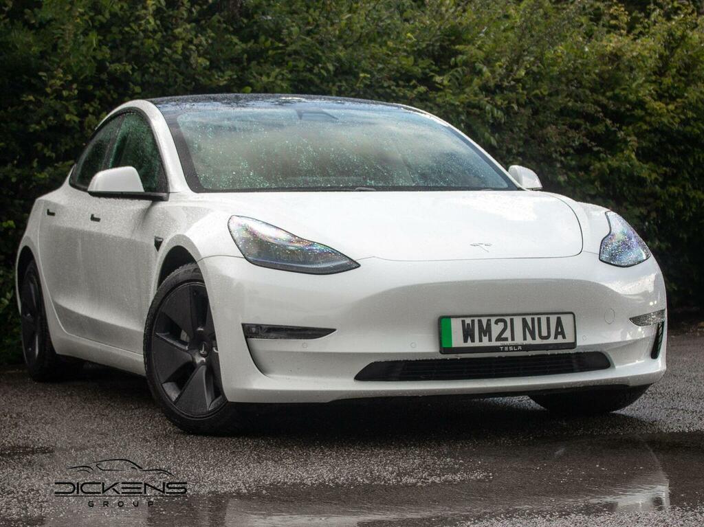 Tesla Model 3 Saloon Dual Motor Long Range 4Wde 2021 WM21NUA White