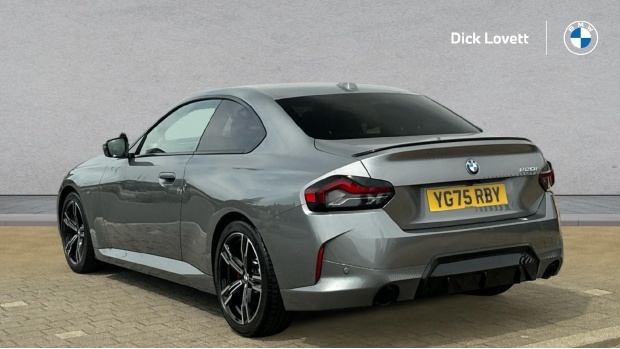 BMW 2 Series 220I M Sport Euro 6 YG75RBY Grey #2