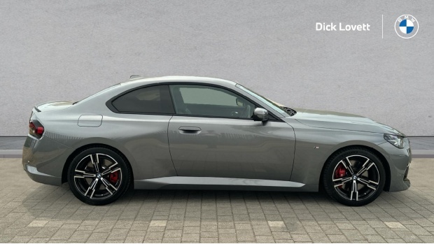BMW 2 Series 220I M Sport Euro 6 YG75RBY Grey #3