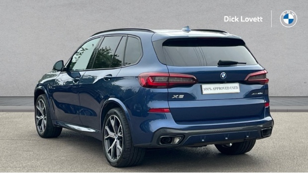 BMW X5 45E 24Kwh M Sport Xdrive Euro 6 GD71YHE Blue #2