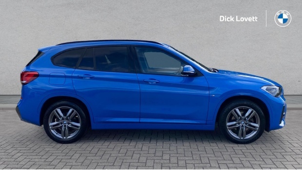 BMW X1 18I M Sport Dct Sdrive Euro 6 WF22LZU Blue #3