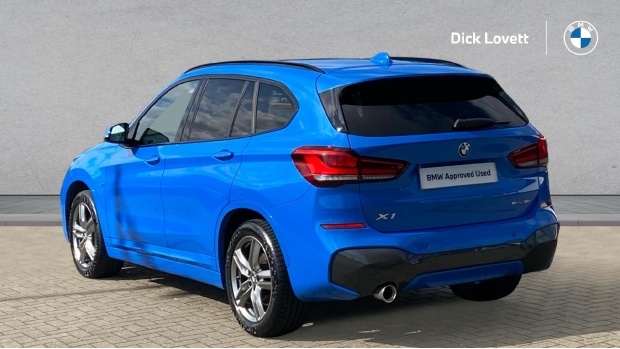 BMW X1 18I M Sport Dct Sdrive Euro 6 WF22LZU Blue #2