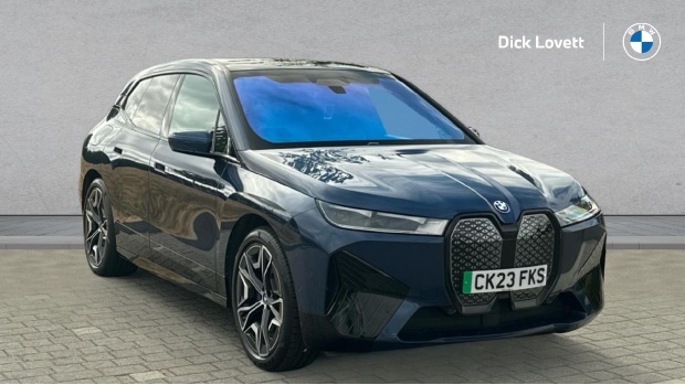 BMW iX 50 111.5Kwh M Sport Xdrive 11Kw Charger CK23FKS Blue