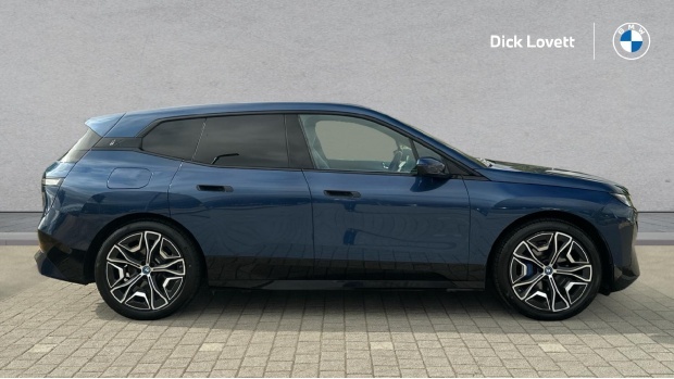 BMW iX 50 111.5Kwh M Sport Xdrive 11Kw Charger CK23FKS Blue #3