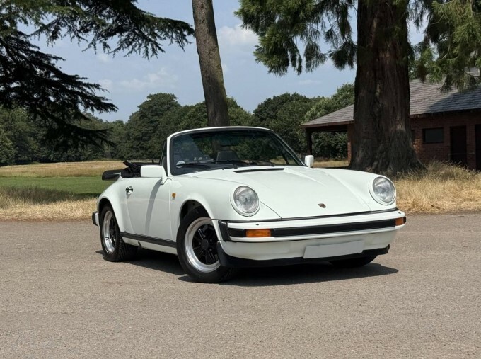 Porsche 911 Cabriolet White