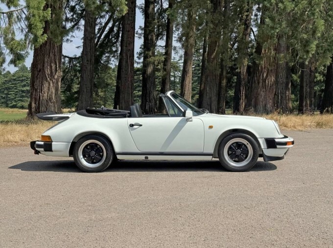 Porsche 911 Cabriolet White #2