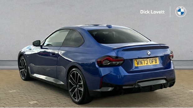 BMW 2 Series 230I M Sport Euro 6 WN73OFB Blue #2