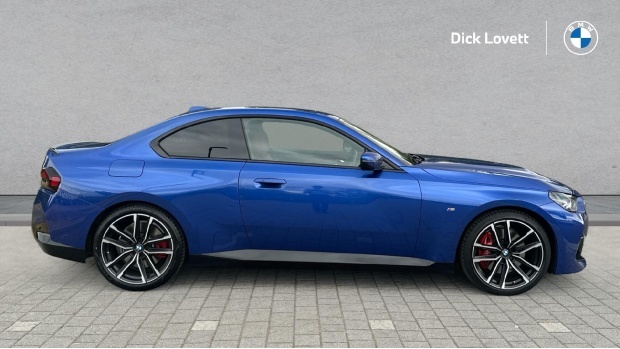 BMW 2 Series 230I M Sport Euro 6 WN73OFB Blue #3