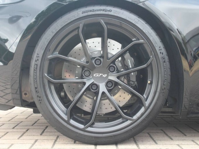 Porsche 718 Cayman Gt4 Euro 6 WR70LXF Black #6