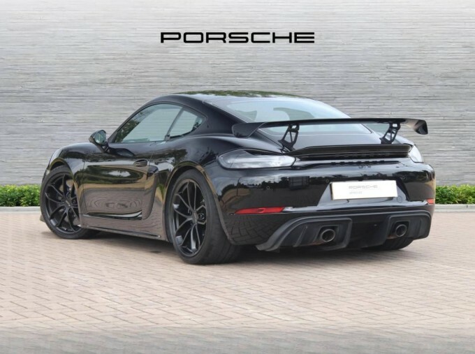 Porsche 718 Cayman Gt4 Euro 6 WR70LXF Black #2