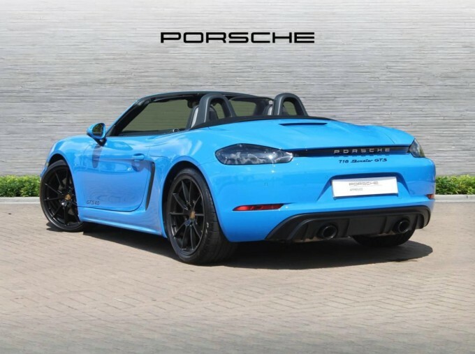 Porsche 718 Boxster Gts Euro 6 Blue #2