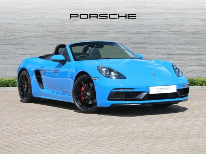 Porsche 718 Boxster Gts Euro 6 Blue