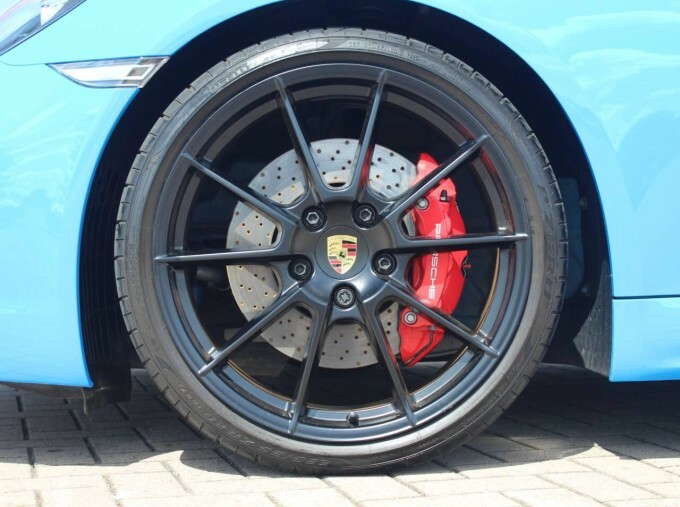 Porsche 718 Boxster Gts Euro 6 Blue #6
