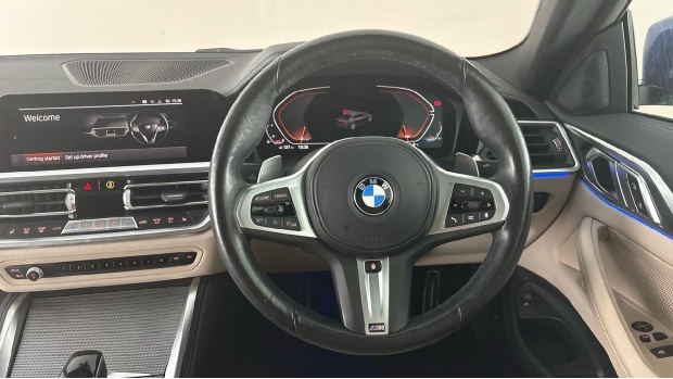 BMW 4 Series 430I M Sport Euro 6 WM71MYA Blue #5