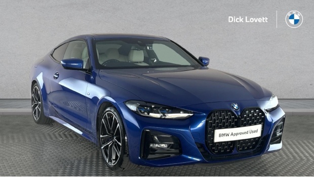 BMW 4 Series 430I M Sport Euro 6 Blue
