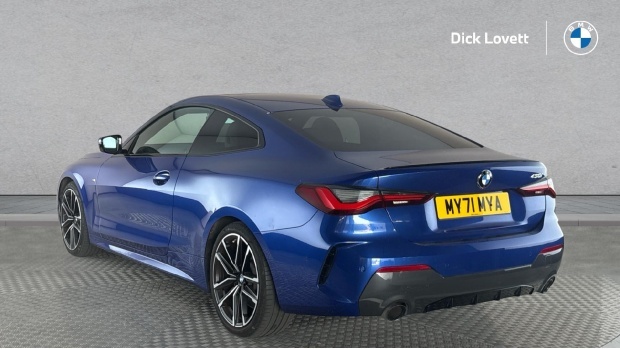 BMW 4 Series 430I M Sport Euro 6 WM71MYA Blue #2