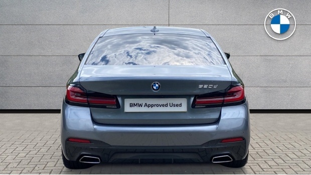 BMW 5 Series 530E M Sport Black #15