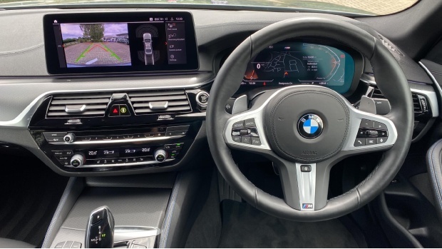 BMW 5 Series 2.0 520D Mht M Sport Steptronic Euro 6 4-Door Blue #5