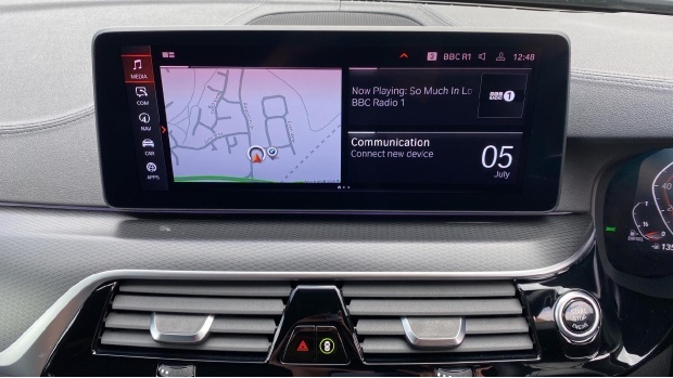 BMW 5 Series 530E M Sport Black #33