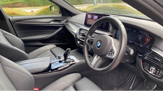 BMW 5 Series 2.0 520D Mht M Sport Steptronic Euro 6 4-Door Blue #6