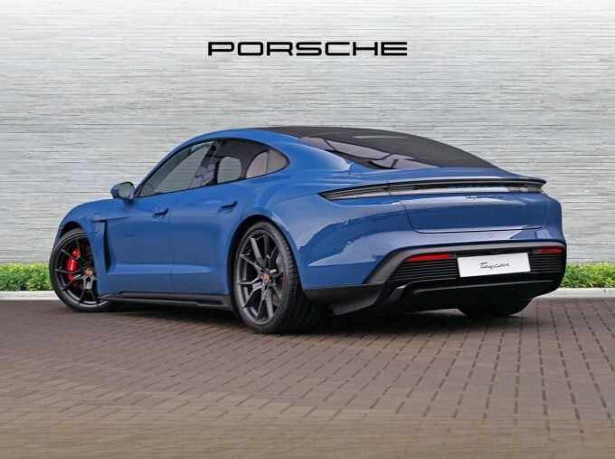 Porsche Taycan Performance Plus 105Kwh Gts 4Wd 4-Door 11Kw Blue #2