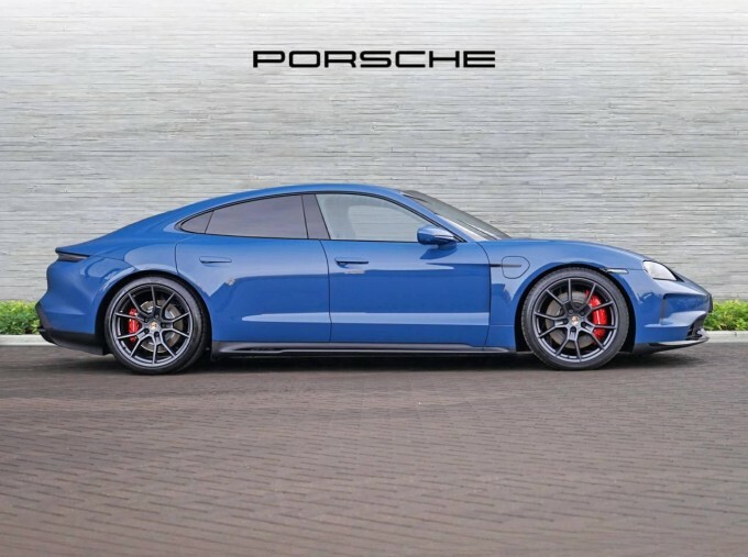 Porsche Taycan Performance Plus 105Kwh Gts 4Wd 4-Door 11Kw Blue #3