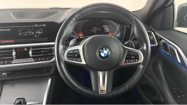BMW 4 Series 2.0 420I M Sport Euro 6-Door Blue #5