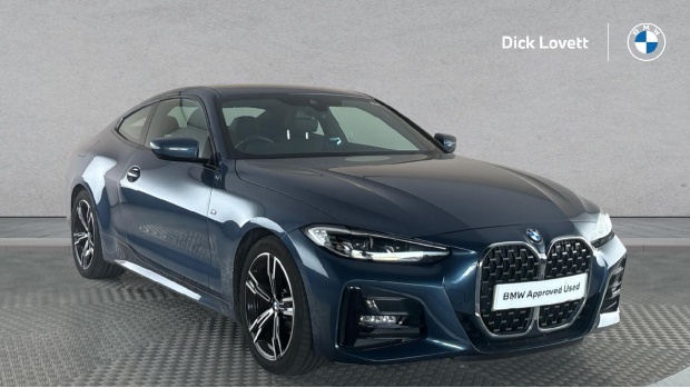 BMW 4 Series 2.0 420I M Sport Euro 6-Door Blue