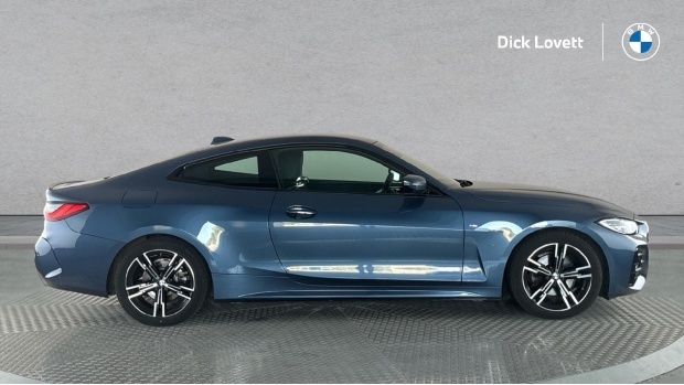 BMW 4 Series 2.0 420I M Sport Euro 6-Door Blue #3