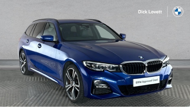BMW 3 Series 2.0 330E 12Kwh M Sport Touring Euro 6 5-Door Blue
