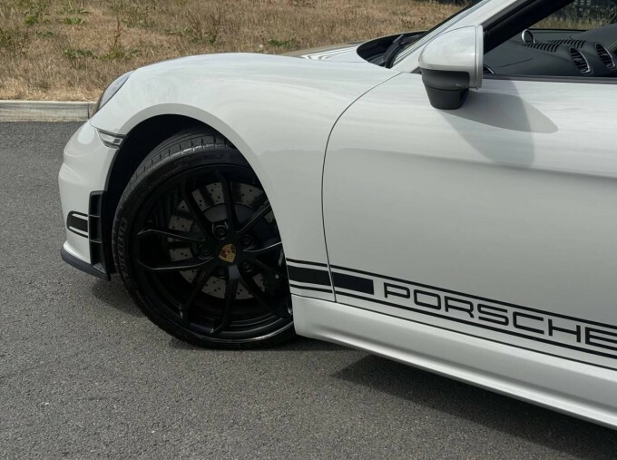 Porsche 718 Spyder 4.0L 4.0 2,700 Miles Only Silver #56