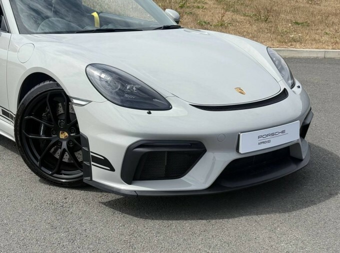 Porsche 718 Spyder 4.0L 4.0 2,700 Miles Only Silver #50