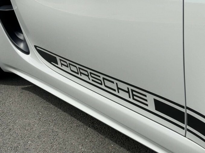 Porsche 718 Spyder 4.0L 4.0 2,700 Miles Only Silver #49